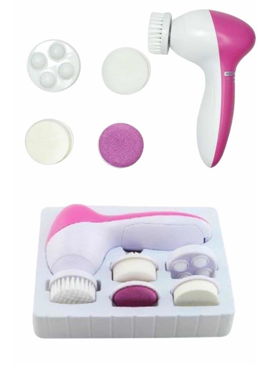 5 Başlıklı Cilt Temizleme Cihazı Ultra Kaliteli Yumuşak Kırşıklık Karşıtı