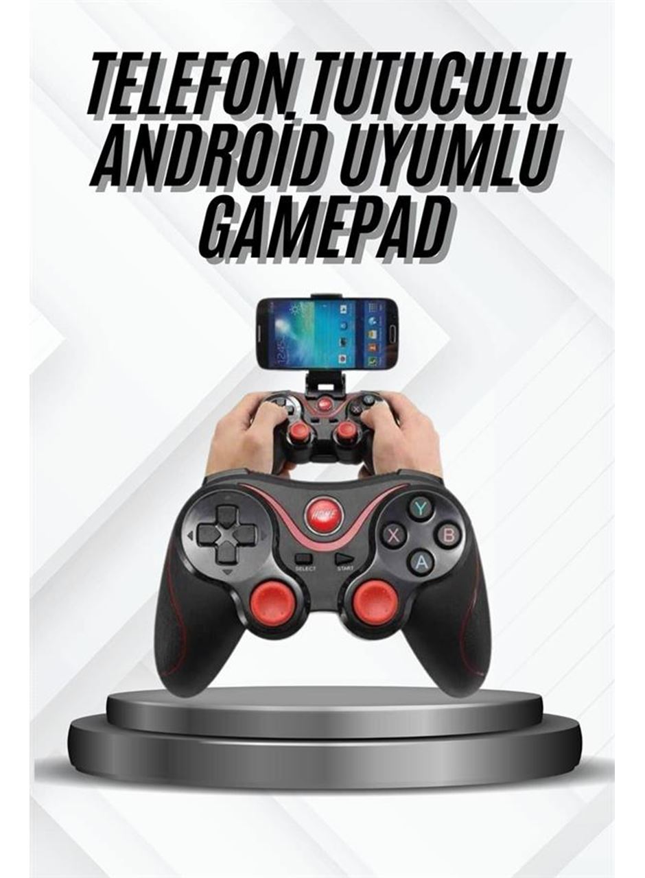Yeni Nesil X3 Gamepad Android Uyumlu Telefon Tutucu Özellikli Joystick