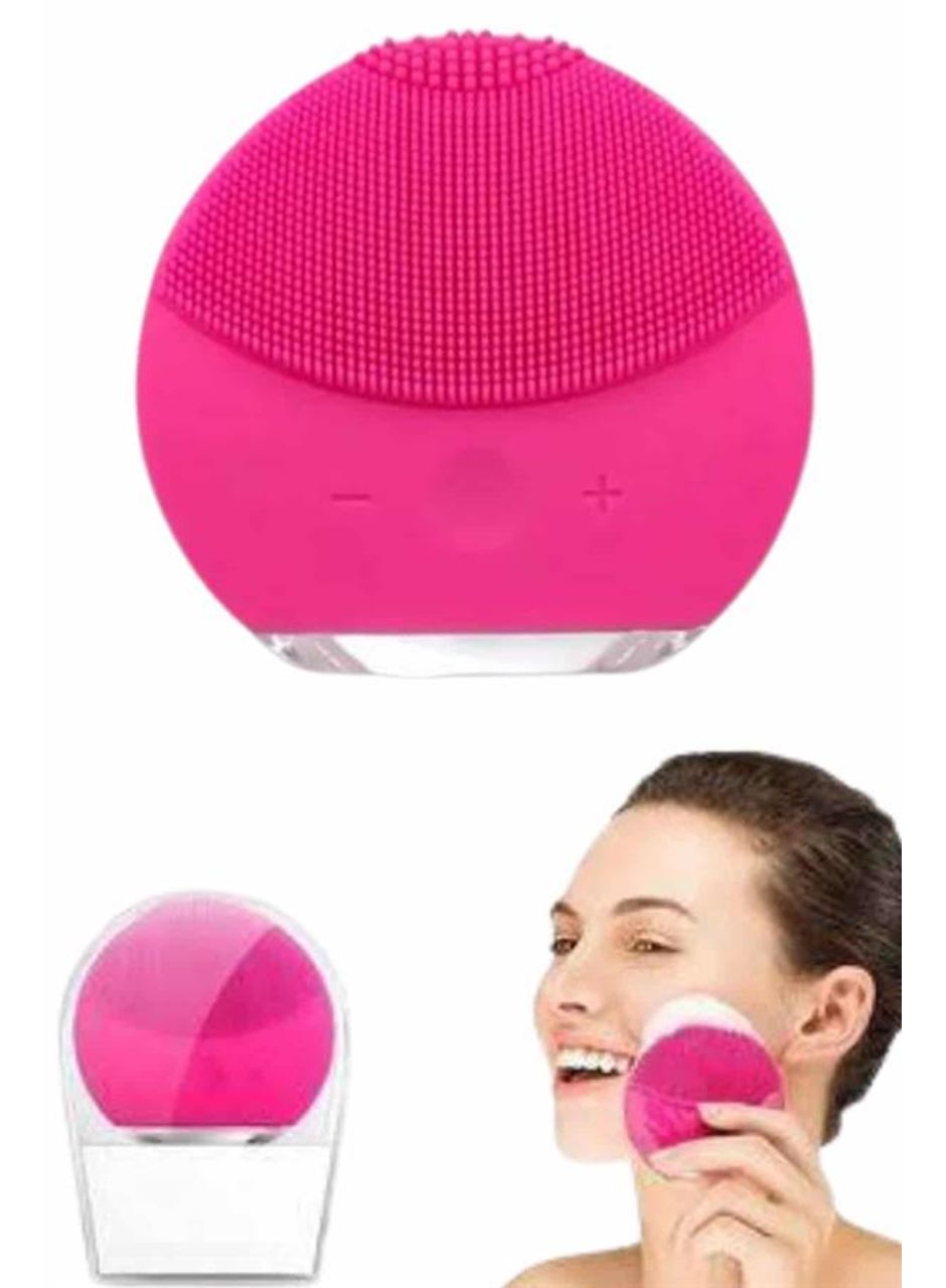 Titreşimli Yüz Masaj Aleti Titreşimli Makyaj Temizleme Cihazı