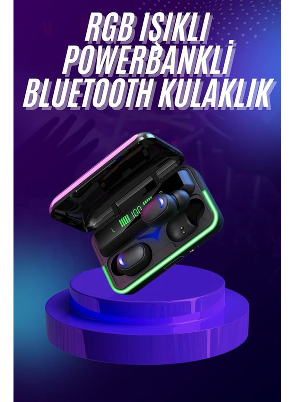 Kablosuz Bluetooth Kulaklık Rgb Gaming Oyuncu Kulaklığı Gecikme Önleyici