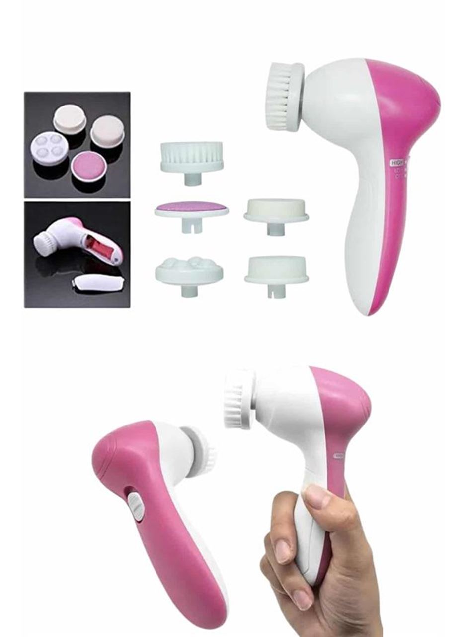 5 Başlıklı Titreşimli Cilt Temizleme Seti Canlandırıcı ve Onarıcı