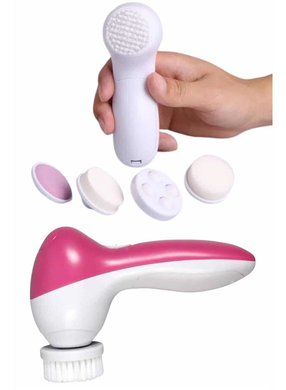 5 Başlıklı Titreşimli Cilt Temizleme Seti Canlandırıcı ve Onarıcı