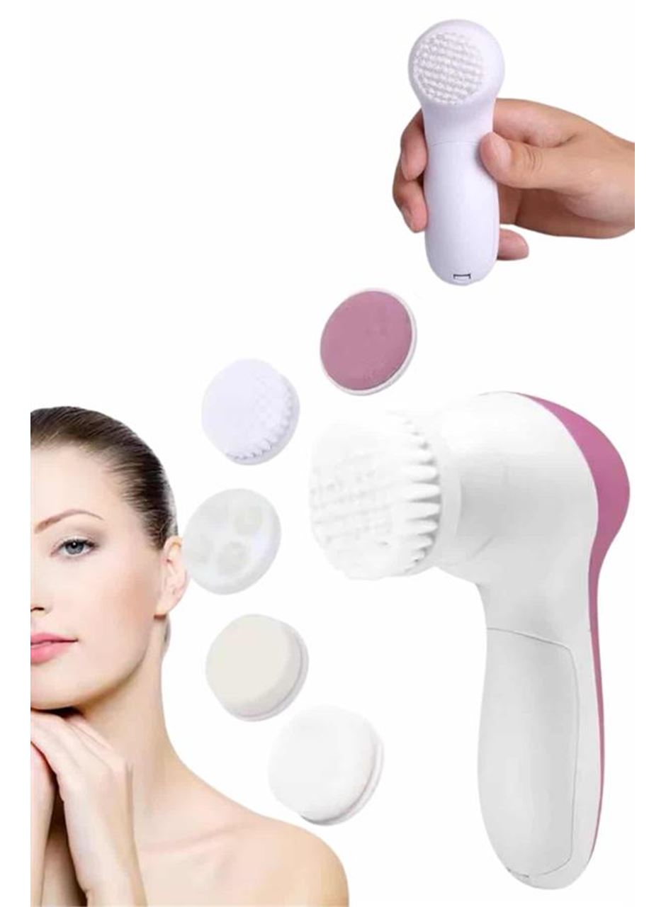 Cilt Temizleme ve Masaj Aleti 5 Başlıklı Akne ve Sivilce Önleyici