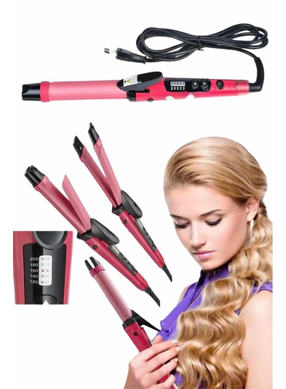 Saç Düzleştirici Ve Maşa İkili Saç Şekillendirici Tüm Saç Tiplerine Uygun