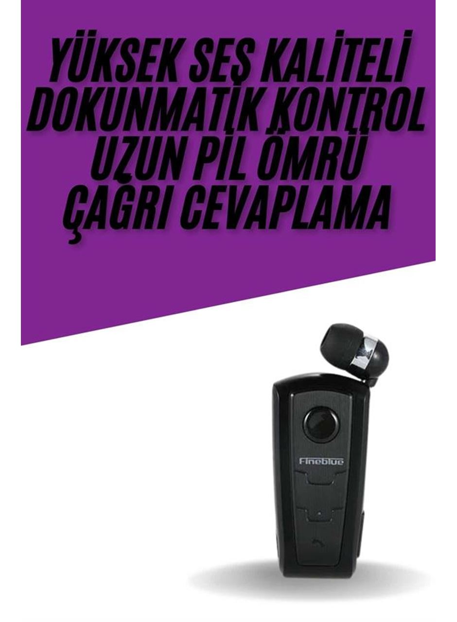 Yaka Kulaklığı Andorid Tüm Cep Telefonlarına Uyumlu Mikrofonlu Titreşimli Makaralı