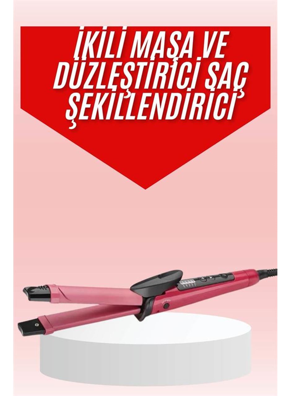 Saç Şekillendirici Düzleştirici ve Maşa Özellikli Şekillendirici Seramik Kaplama