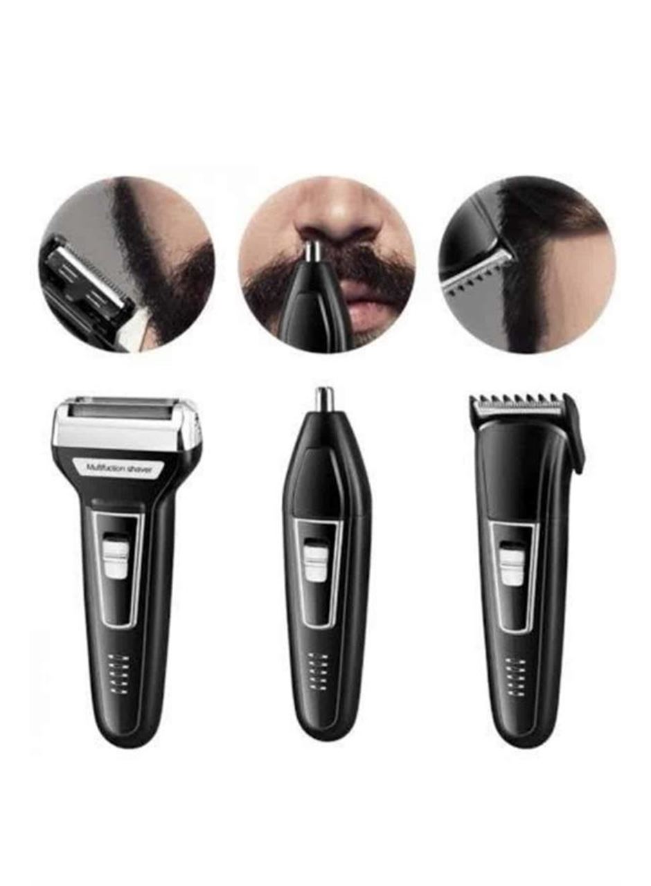 Kulak Burun Kıl Kesme Ense Yanak Tıraş Seti 3 Başlıklı Profesyonel