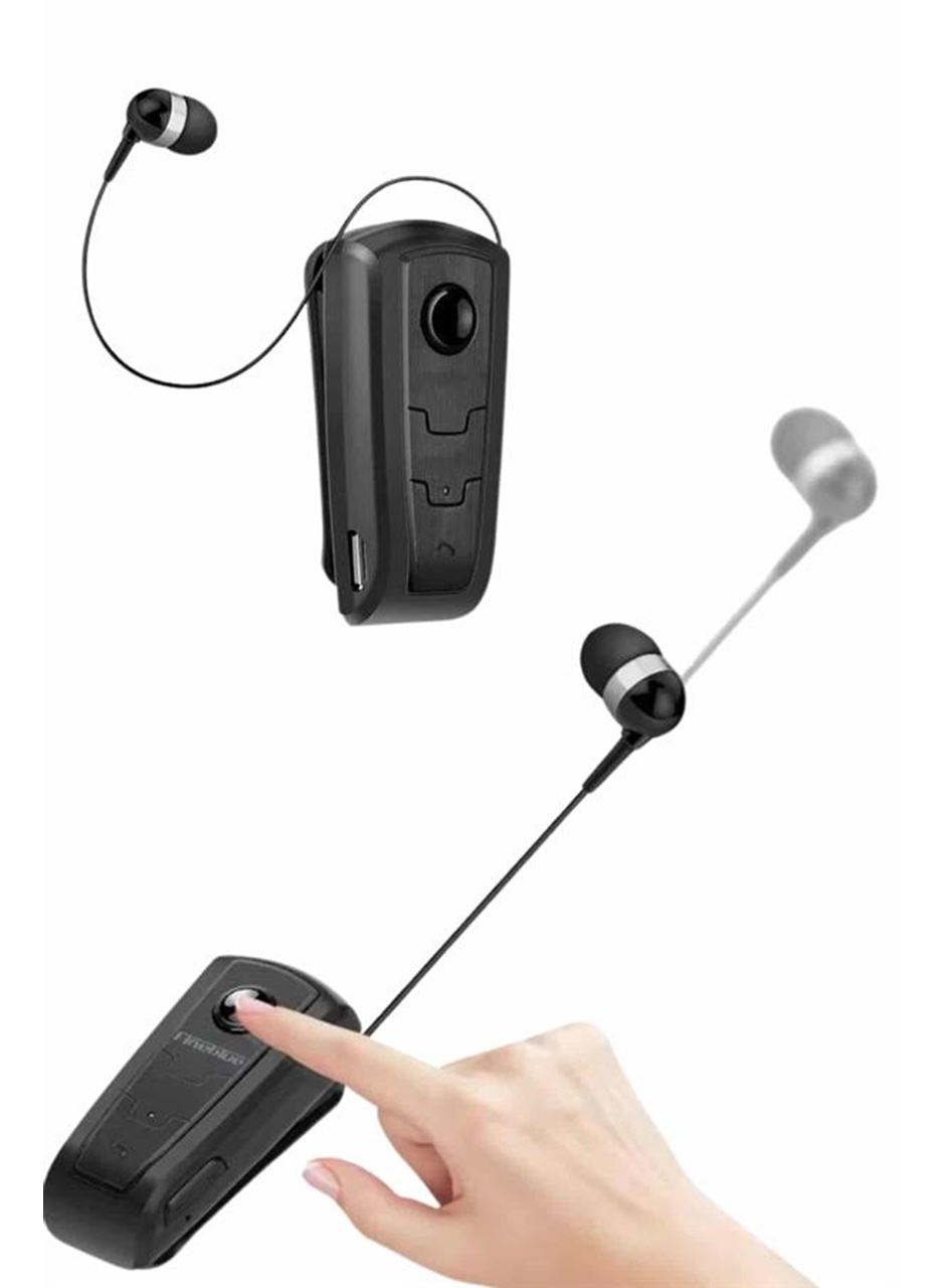 Makaralı Bluetooth Kulakiçi Yaka Kulaklığı Kablosuz Kulaklık