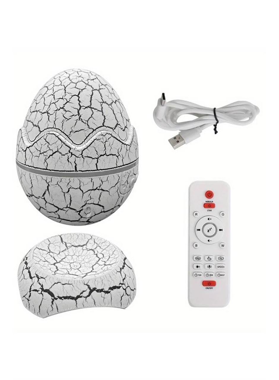 Yumurta Görünümlü Masa ve Gece Lambası Renk Değiştirebilen Projektör