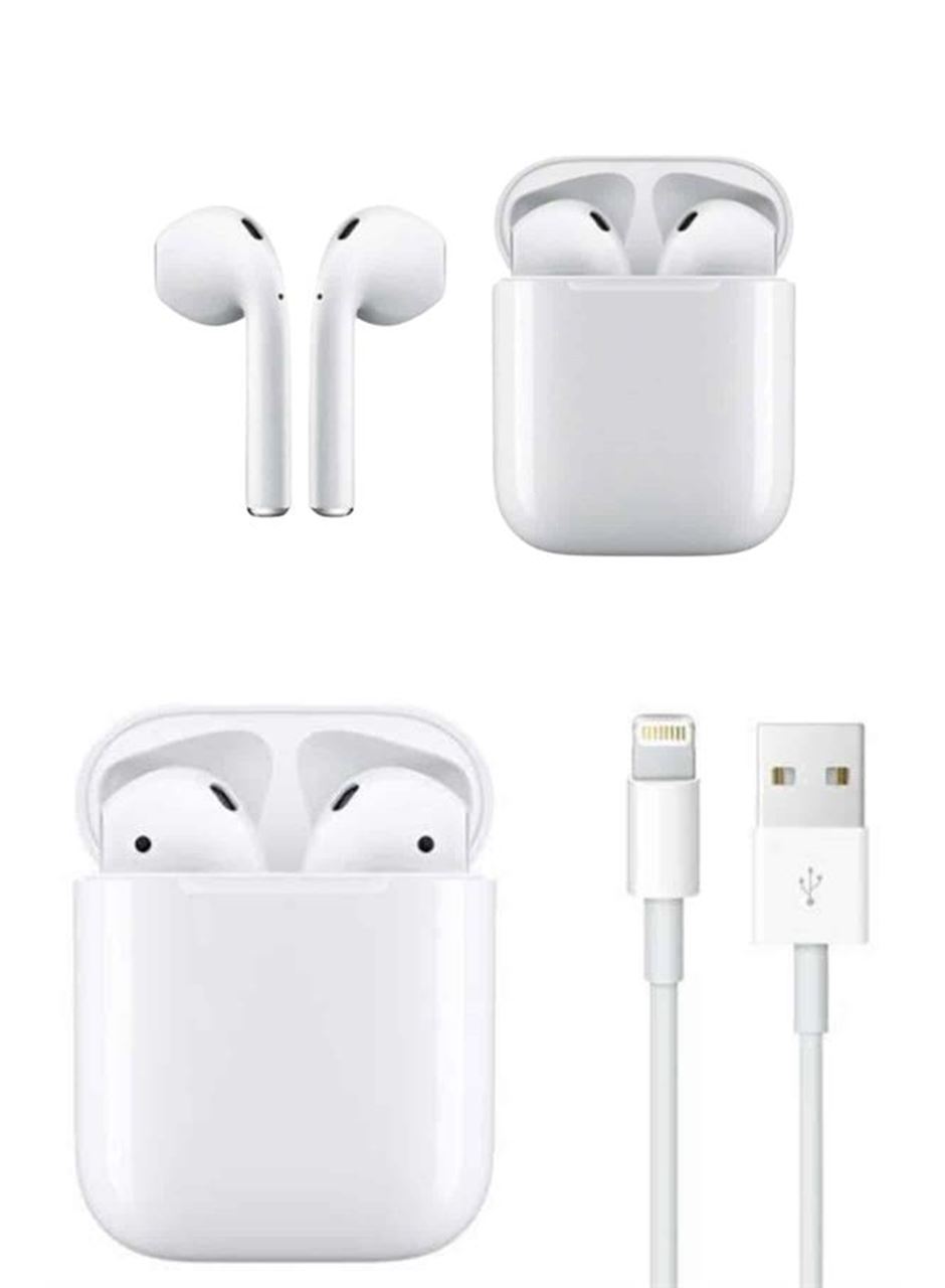 2025 Model Çağrı Cevaplayabilen Bluetooth Kulaklık Beyaz Dokunmatik Kontrol