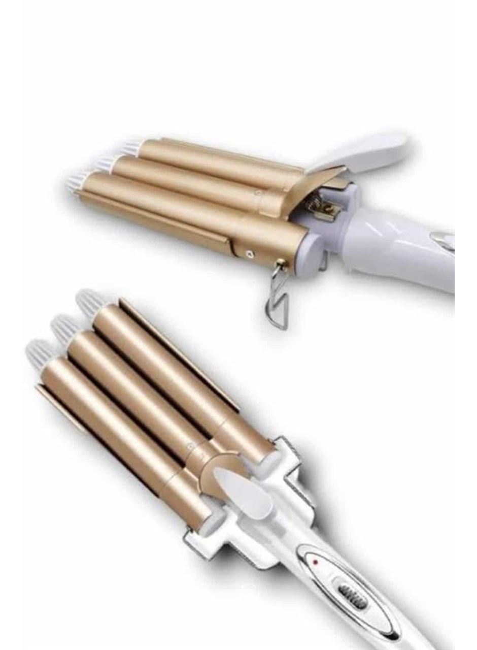 Saç Şekillendirici Wag Maşa Üçlü Yüksek Isı Ayarlı Seramik Kaplama