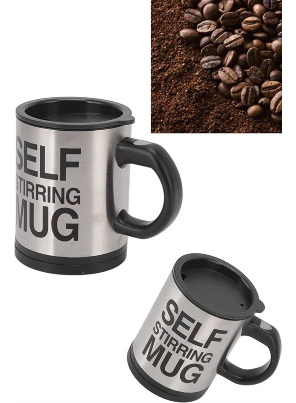 Karıştırıcı Özellikli Mikser Kupa Bardak Termos Bardak