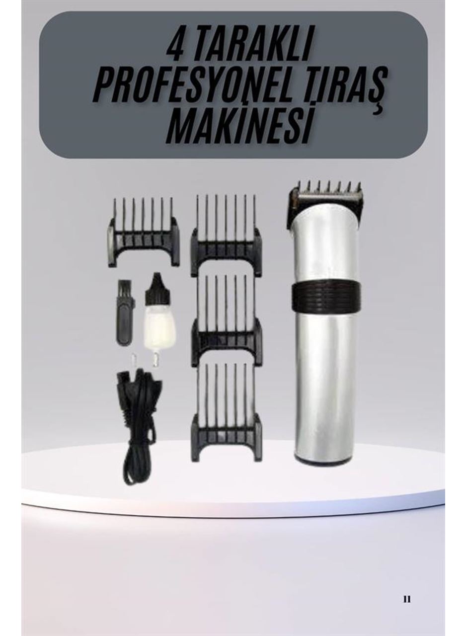 Hassas Ciltlere Özel Saç Sakal ve Vücut Kuaför Tipi Şarjlı Tıraş Makinesi