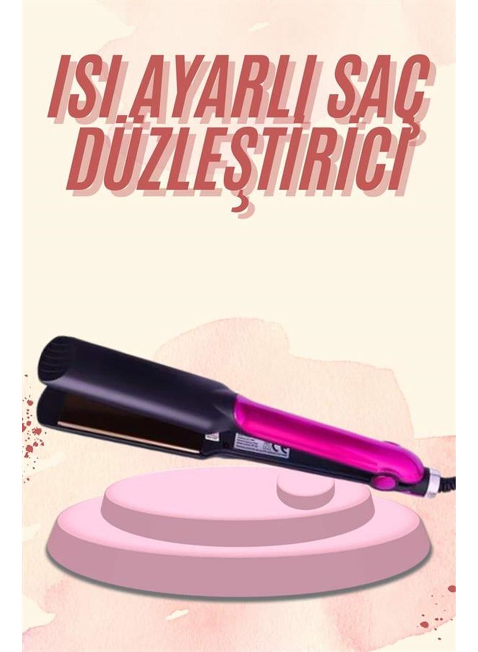 Saç Düzleştirici Seramik Kaplama Yüksek Isı Ayarlı Profesyonel 4 Kademeli 220 Decere