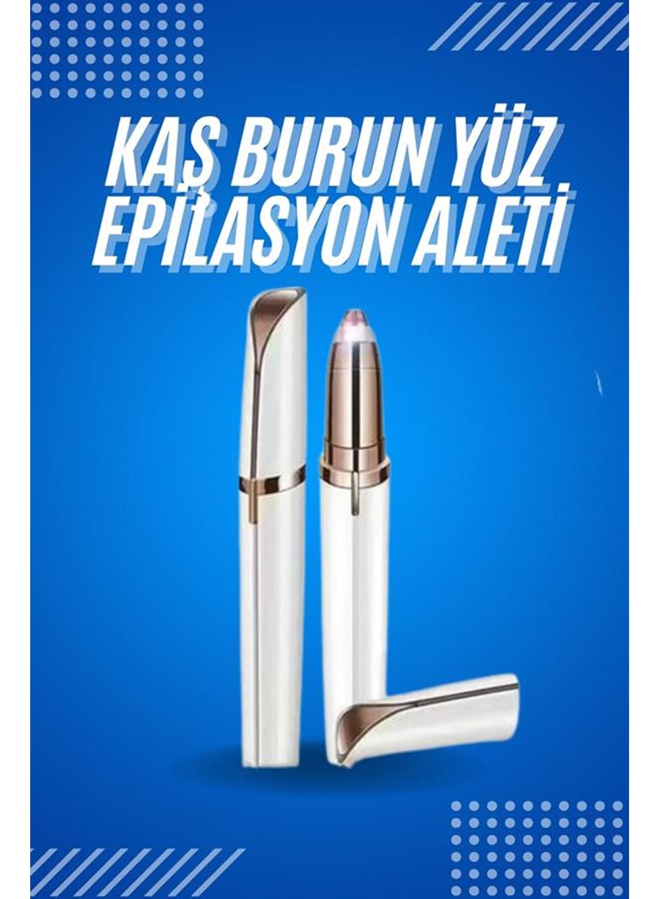 Yüz Epilatör Kıl Kaş Bıyık Tüy Alma Aleti Kaş Bıyık Alma Epilatörü