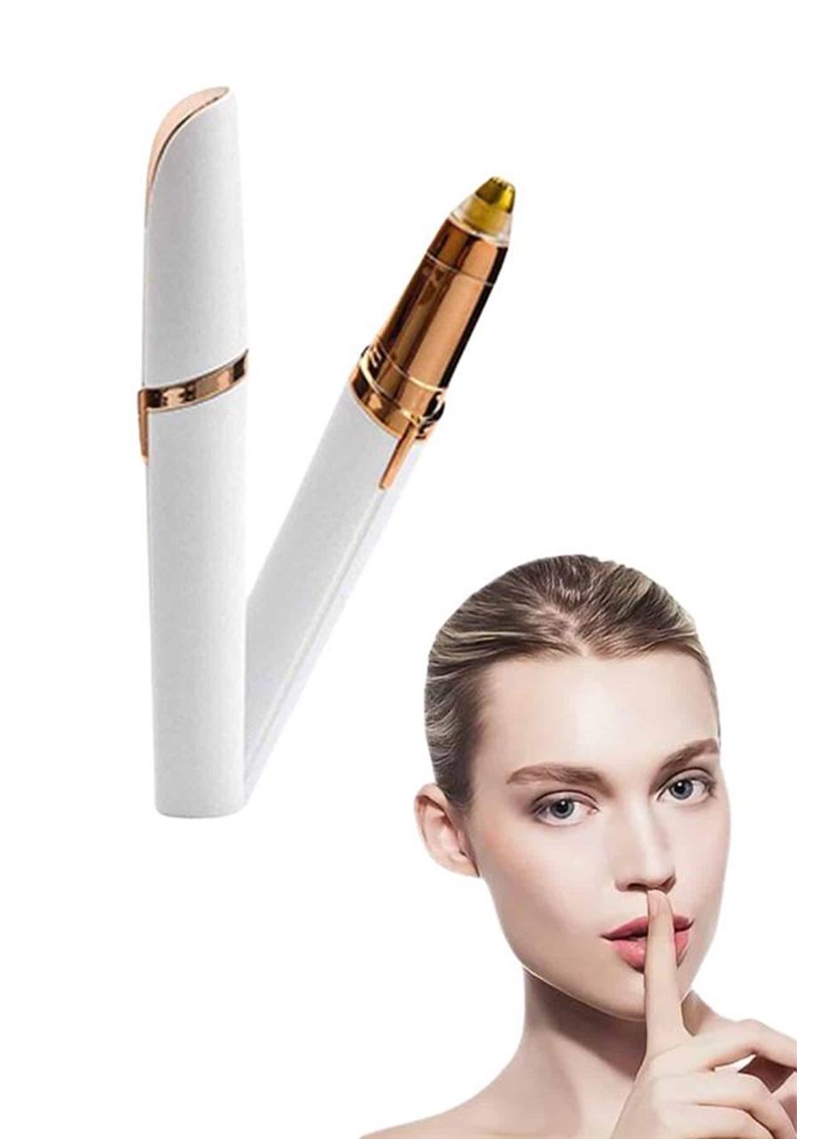 Unısex Şarjlı Kaş Bıyık Alma Epilatörü Hassas Ciltlere Özel Acısız