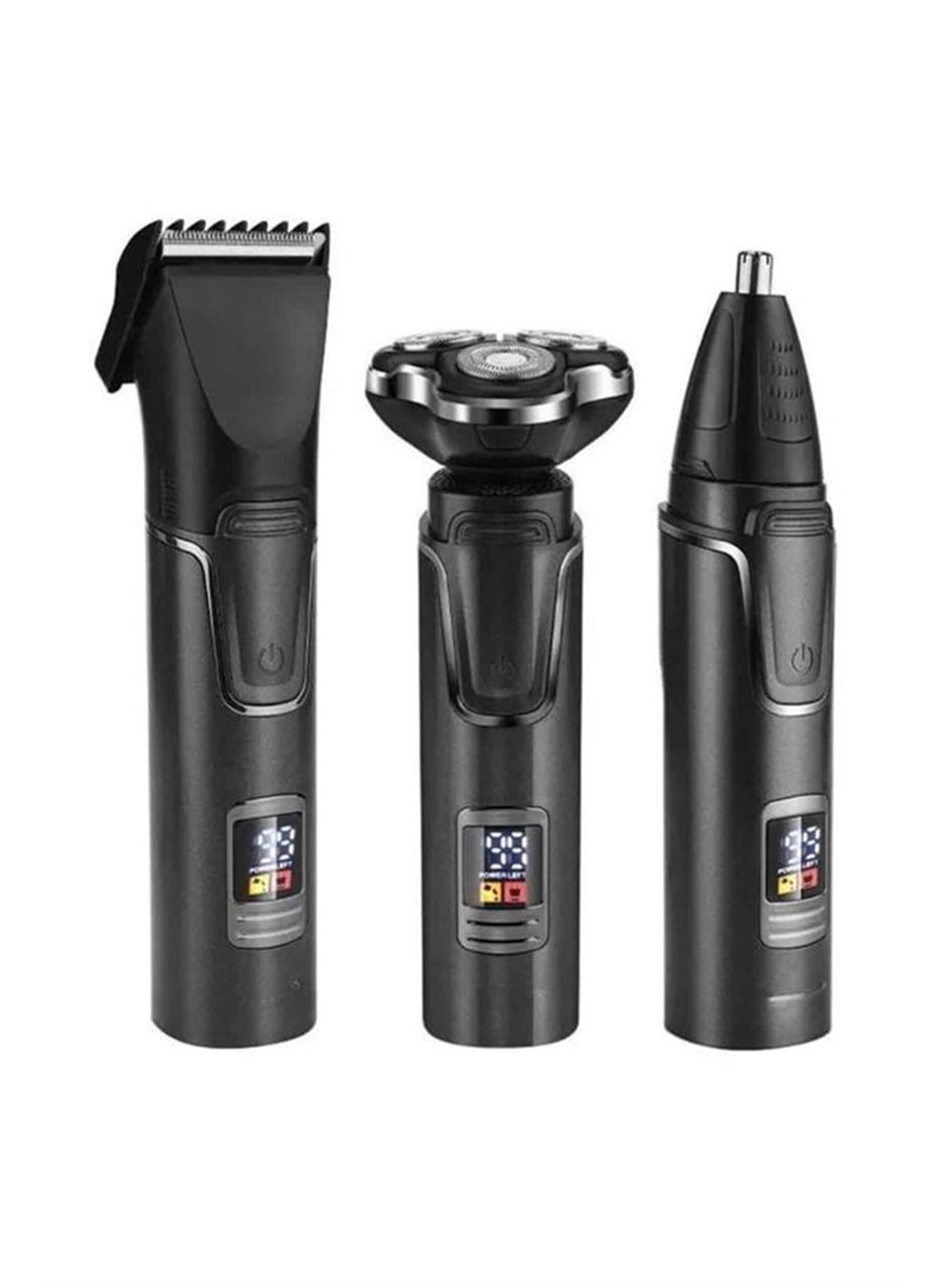 Yüksek Performanslı 3 Başlıklı Profesyonel Şarjlı Islak ve Kuru Kullanıma Uygun