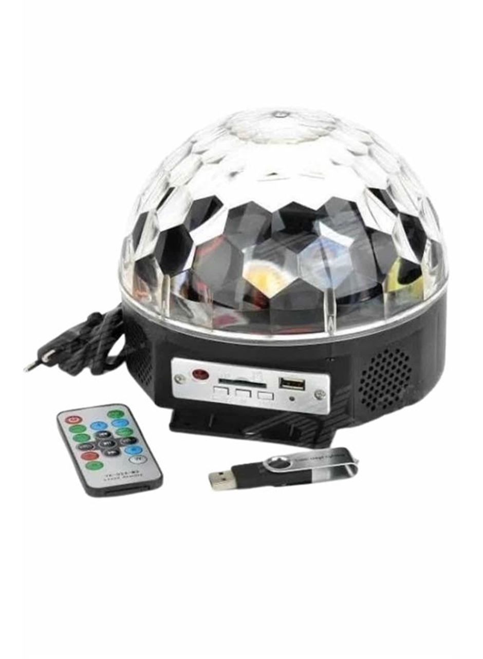 Disko Topu Renkli Işıklı Lazer Parti Bluetooth Bağlantılı Led Küre