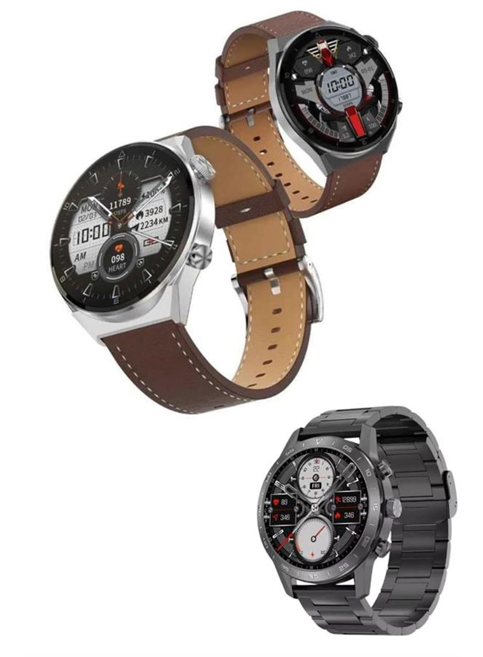 Çağrı Cevaplama Sesli Asistan Çoklu Dil Desteği 5.0 Bluetooth Akıllı Saat