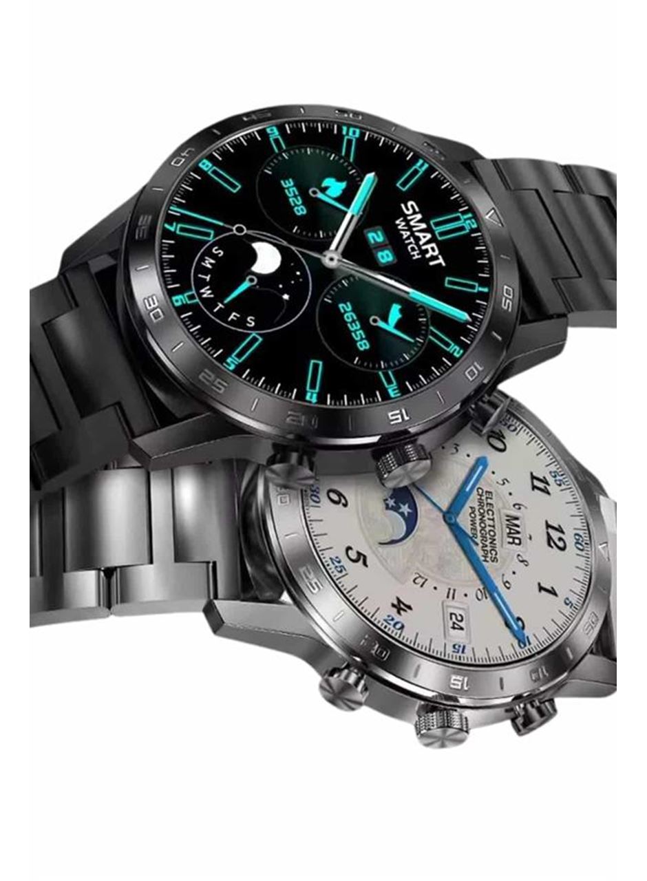 Çağrı Cevaplama Sesli Asistan Çoklu Dil Desteği 5.0 Bluetooth Akıllı Saat