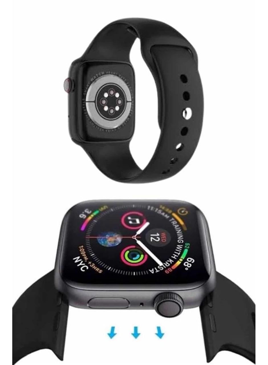 Akıllı Saat Uyku ve Sağlık Takibi Arama Cevaplama 44 MM Amoled Ekran