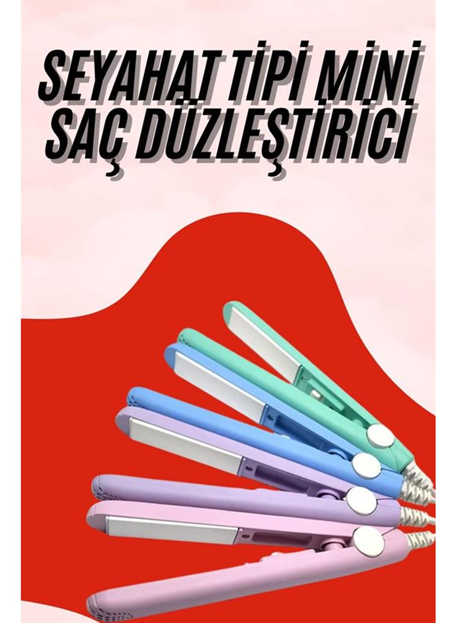 Seyahat Tipi Taşınabilir Saç Düzleştirici Saç Şekillendirici Yüksek Isı Ayarlı