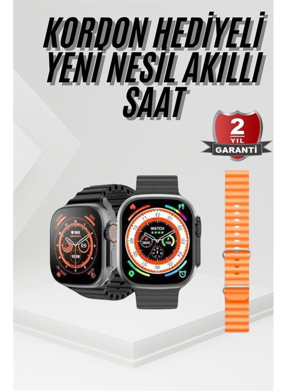Akıllı Saat Sağlık Takibi Kalp Atışı Adımsayar Ultra Yeni Nesil nefes Egzersizi