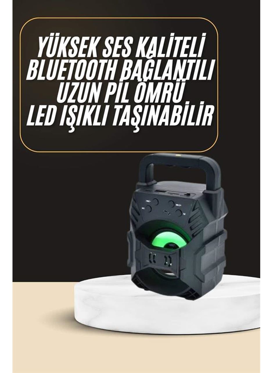 Bluetooth Hoparlör Android ve İOS Uyumlu Ses Bombası USB Girişli Taşınabilir