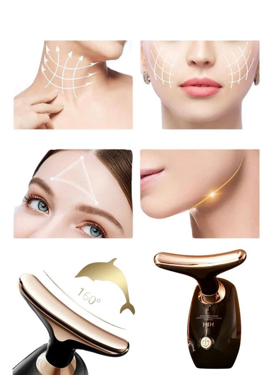 Yüz Masaj Aleti Boyun ve Yüz EMS Güzellik Cihazı Cilt Sıkılaştırma Cilt Gençleştirme Cihazı