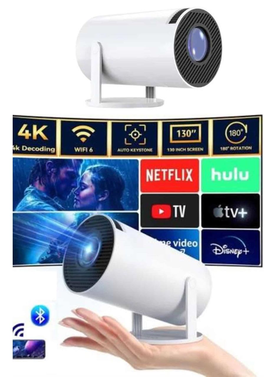 Taşınabilir Projeksiyon Ayaklı Projektör Android Uyumlu HDMI Girişli