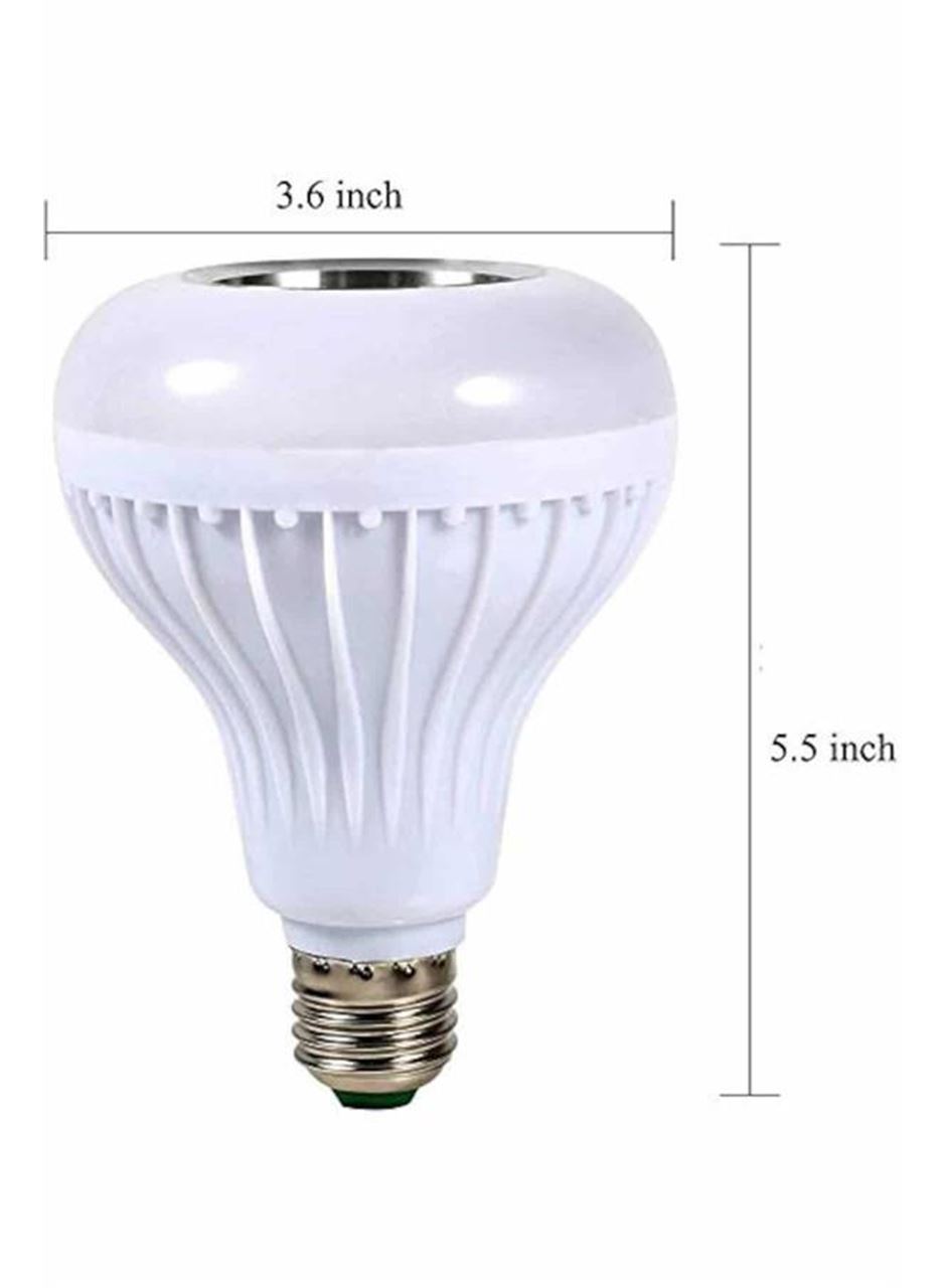 Kumandalı RGB Led Işık Bluetooth Hoparlör Ses Lambası Renkli Ampul