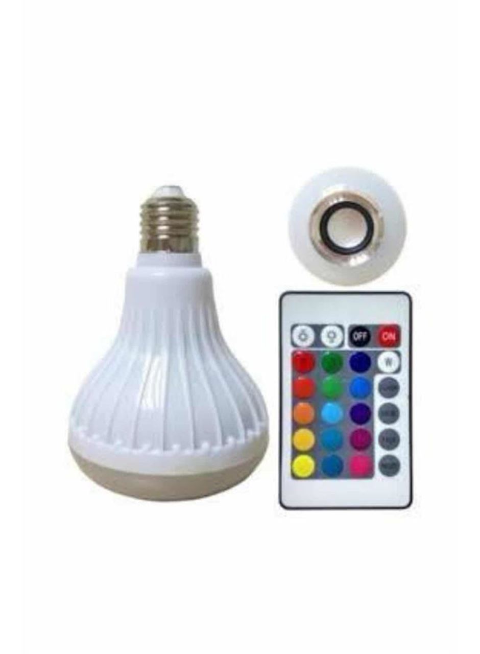 Lamba Hoparlör Ampül Görünümlü Renk Değiştirebilen Android ve İOS Uyumlu