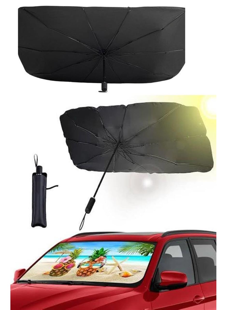 Tüm Araçlar İçin Şemsiye Güneşlik Ön Cama Uygun Özel Kaplama