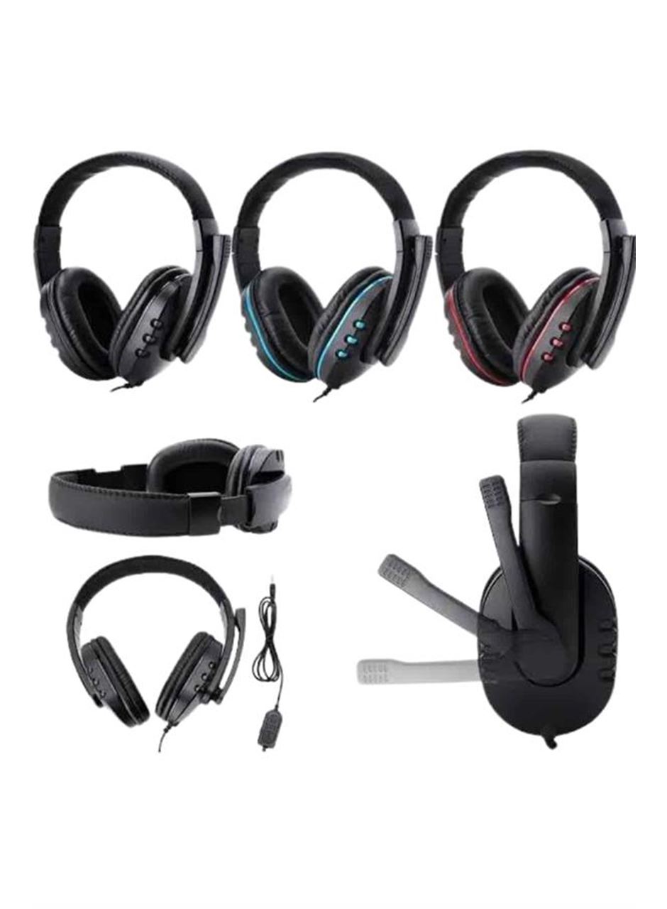 Mikrofonlu Gamer Kulaklık Oyuncu Kulaklığı Yüksek Ses Kaliteli Stereo Yumuşak Yastıklar