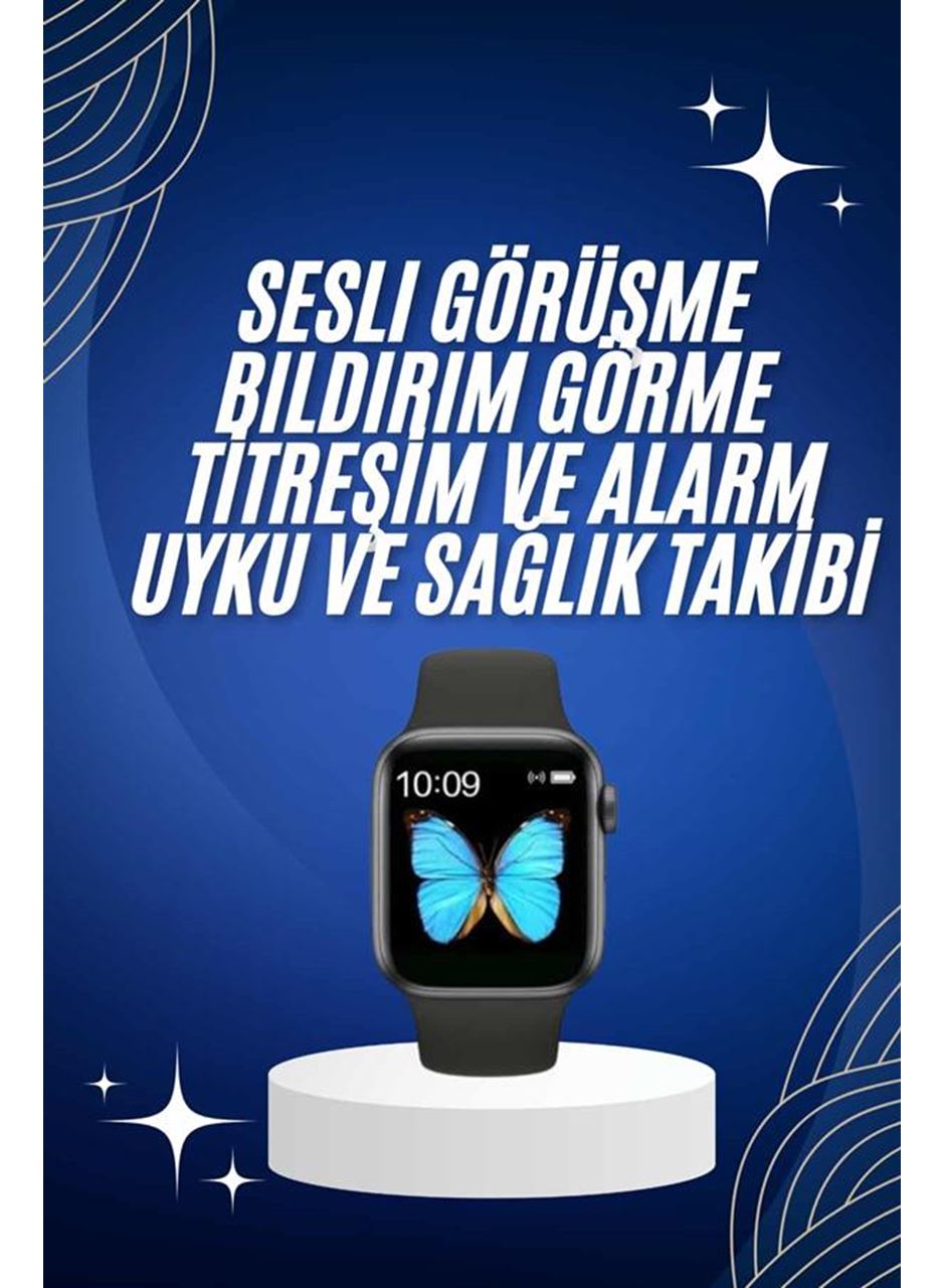 Arama Cevaplayabilen Akıllı Saat Bluetooth Bağlantılı Sosyal Medya Girişli