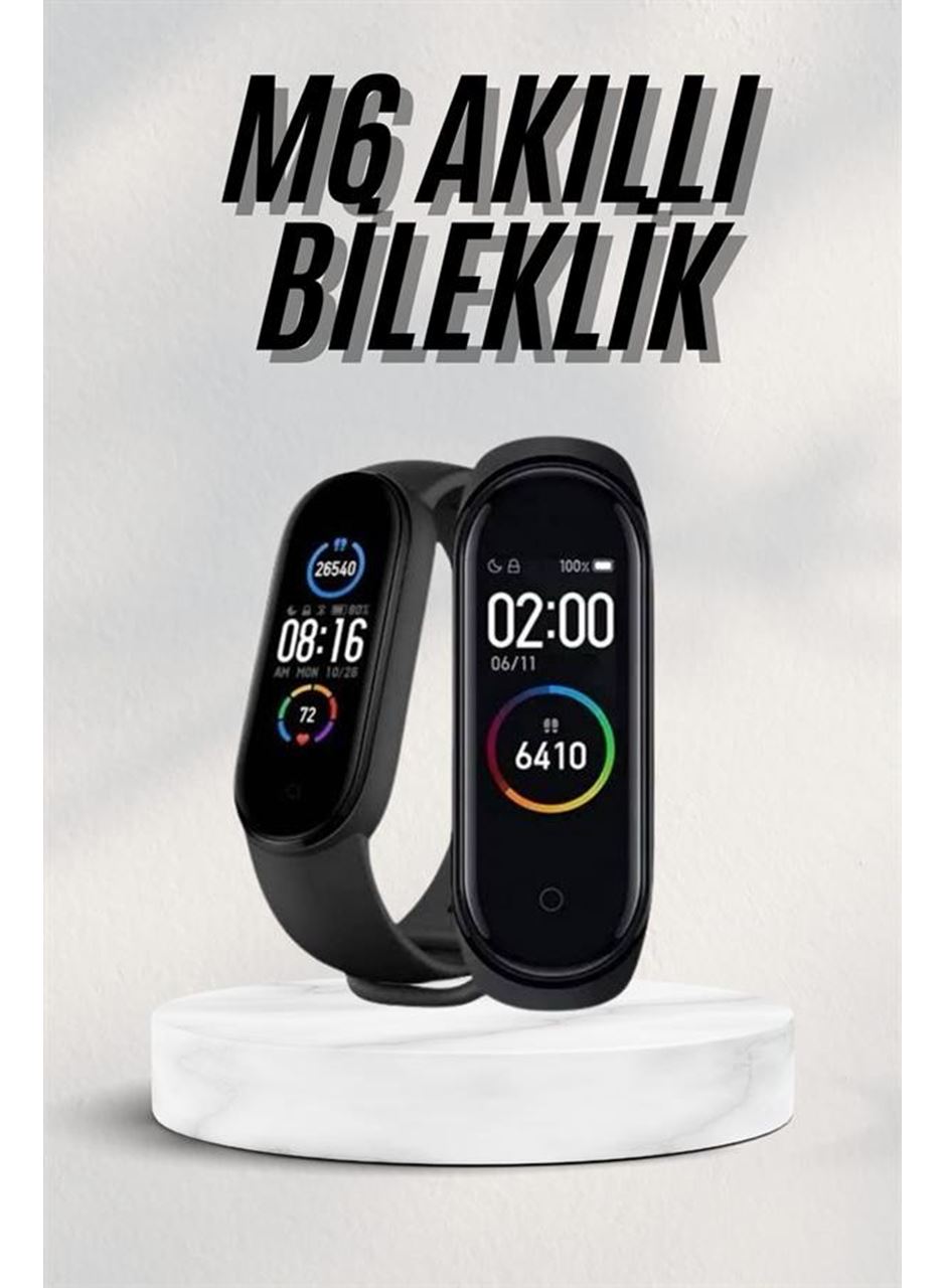 Akıllı Bileklik Android ve İOS Uyumlu Bildirim ve Çağrı Görme Spor Takibi