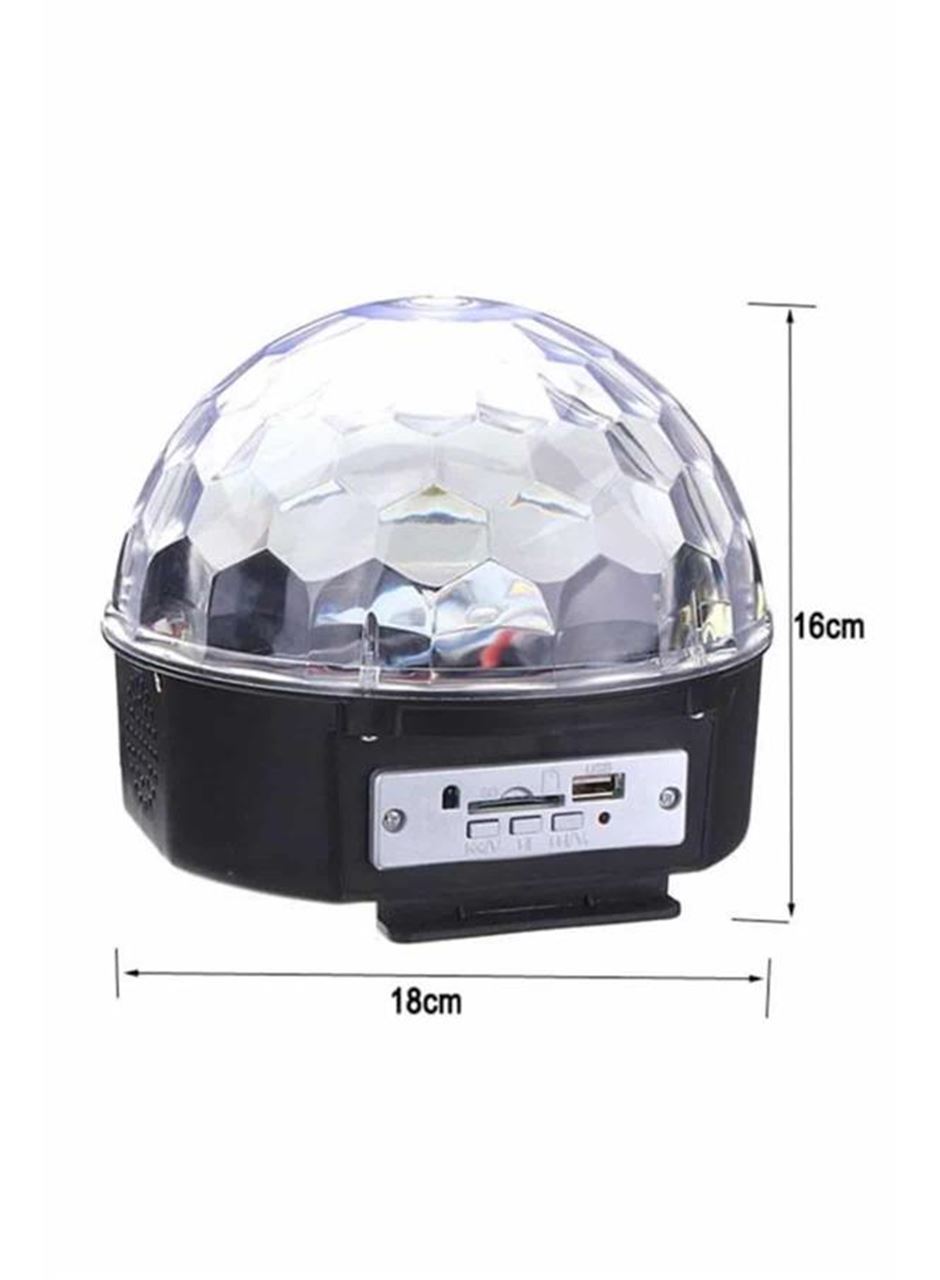 Disko Topu Renkli Işıklı Lazer Parti Bluetooth Bağlantılı Led Küre