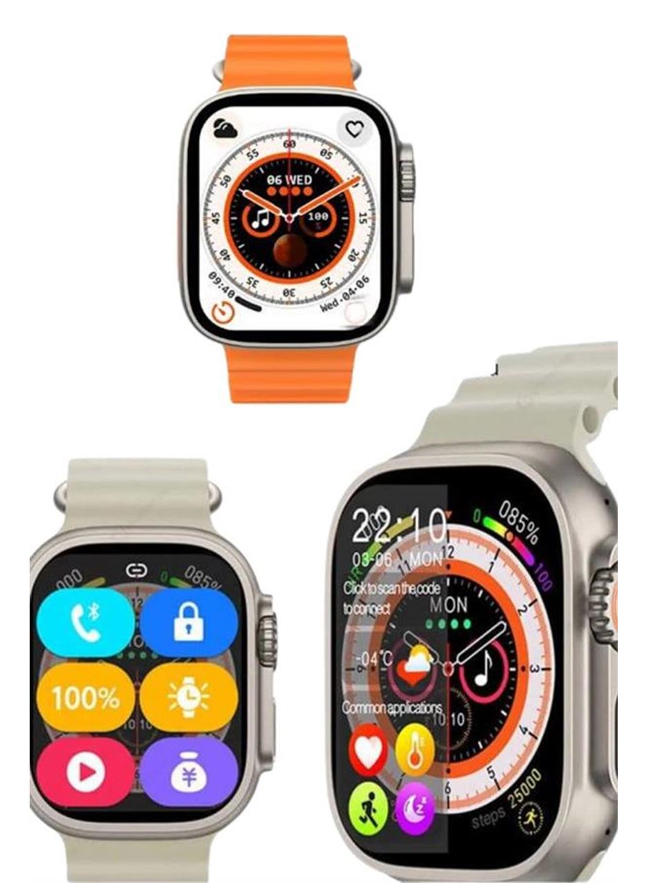 Akıllı Saat GPS Özelliği Bildirim Görme Adımsayar Sesli Görüşme Yapabilen