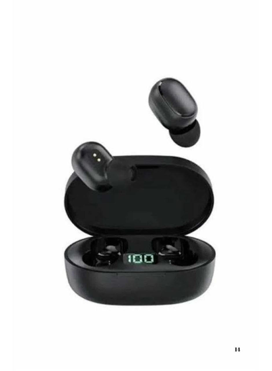 Kulaklık Dijital Göstergeli Bluetooth Bağlantılı Kablosuz Kulak İçi Mikrofonlu Dokunmatik Kontrol