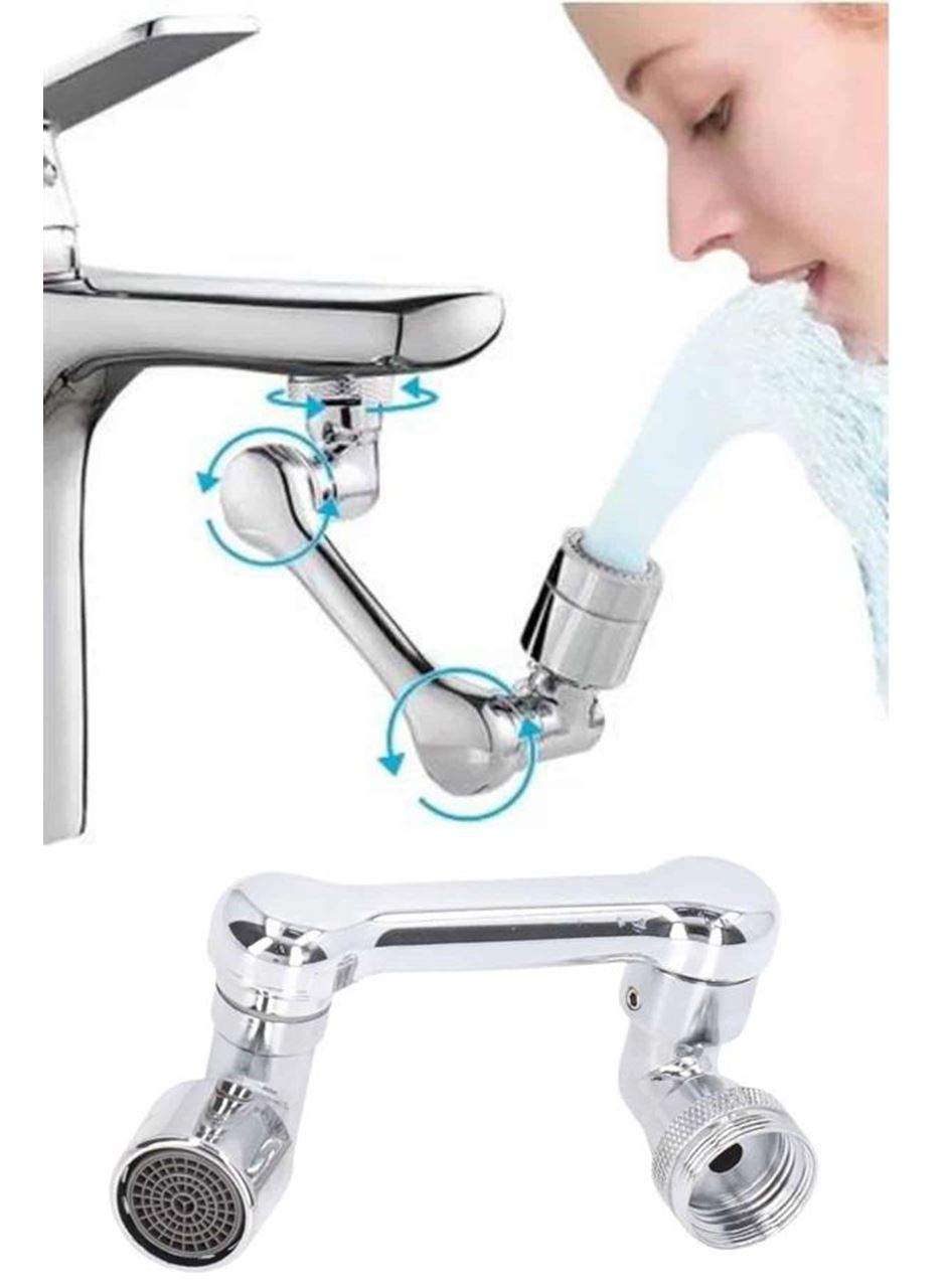 Dönebilen Musluk Başlığı Akrobat Mutfak Banyo Musluk Ucu Başlığı Oynar Başlıklı