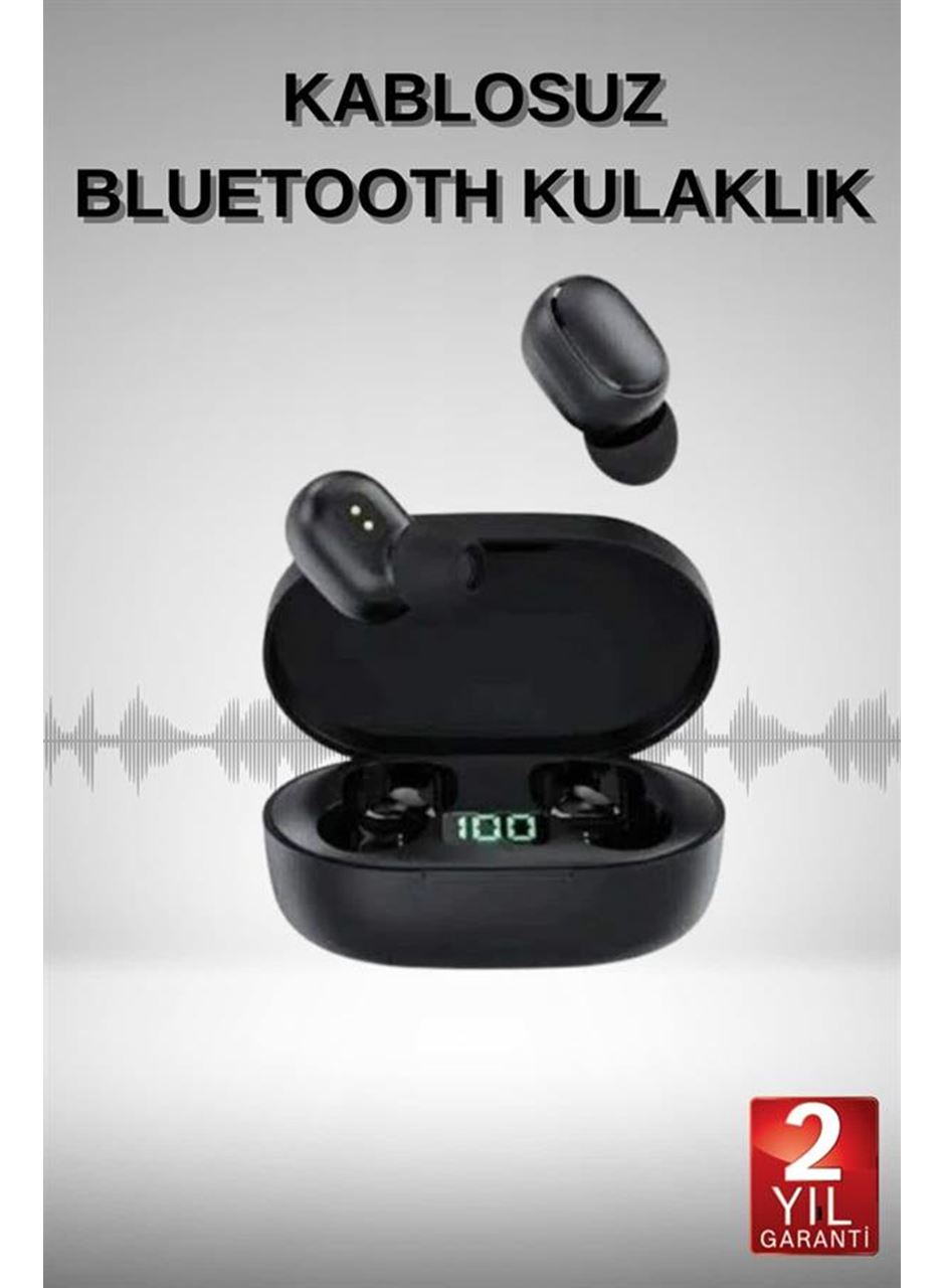 Bluetooth Kulaklık Dijital Göstergeli Yüksek Ses Kaliteli Uzun Pil Ömrü