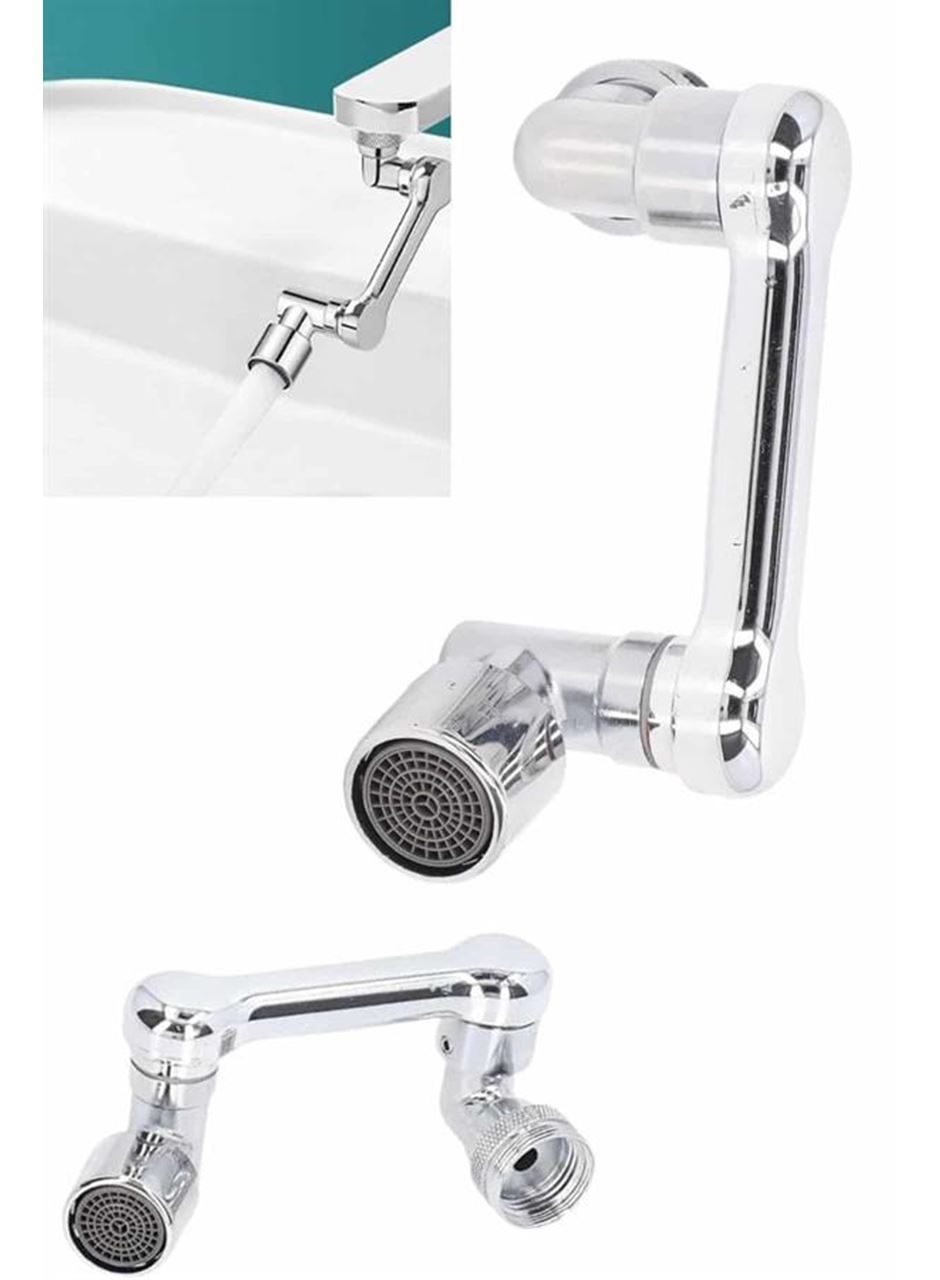 Döndürülebilir Musluk Mutfak Banyo Musluk Ucu Başlığı 4 Filtreli