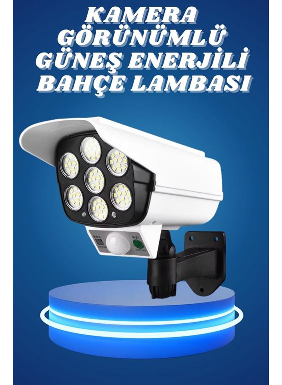 Bahçe Aydınlatması Hareket Sensörlü Led Aydınlatma Kamera Görünümlü