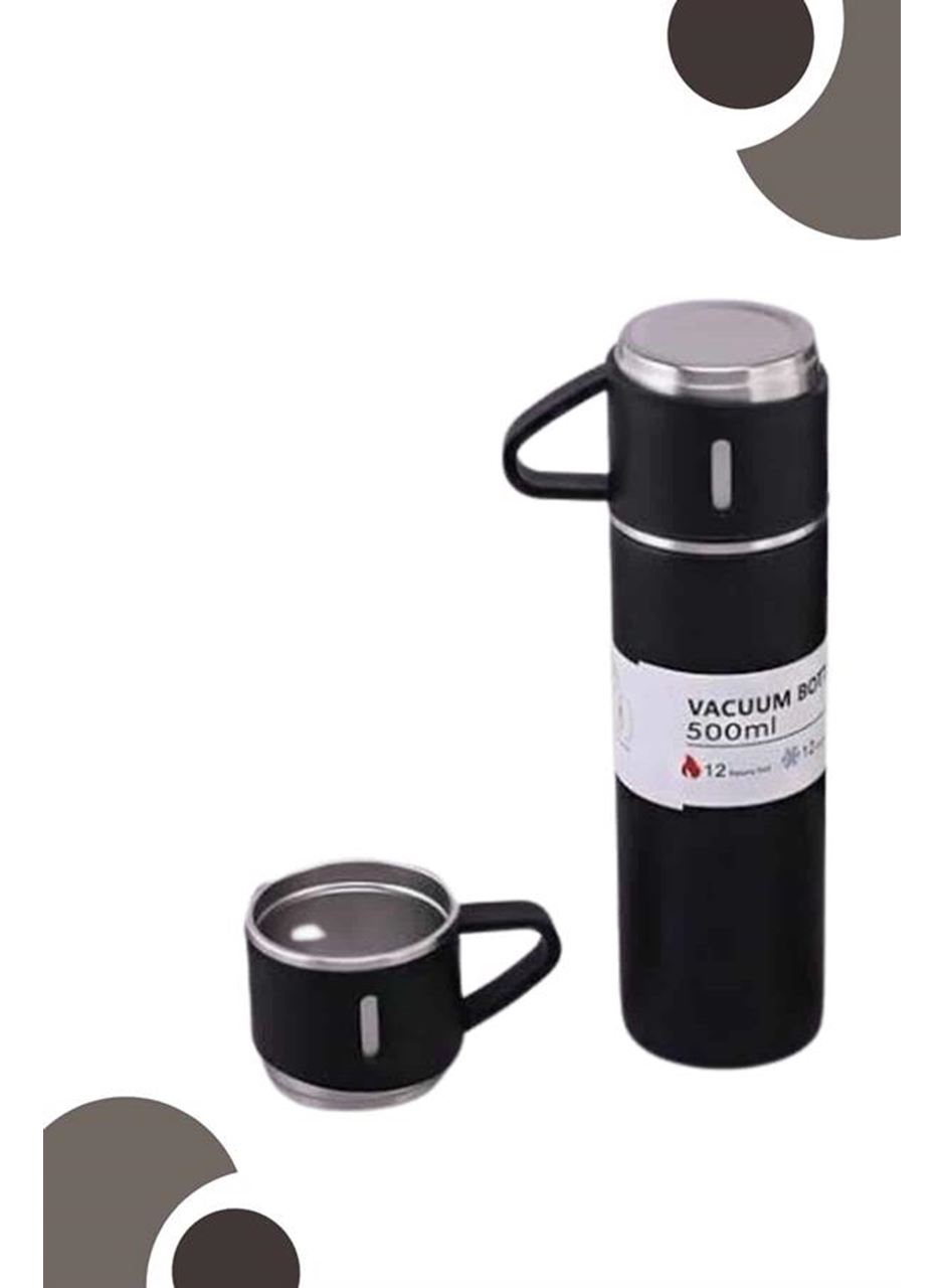 3 Bardaklı Termos Seti Anneler Gününe Özel Hediye Taşınabilir Sızdırmaz Isı Koruyucu