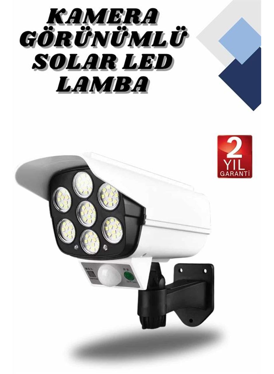 Kamera Görünümlü Led Lamba Dönebilen Bahçe Aydınlatması Duvar Lambası