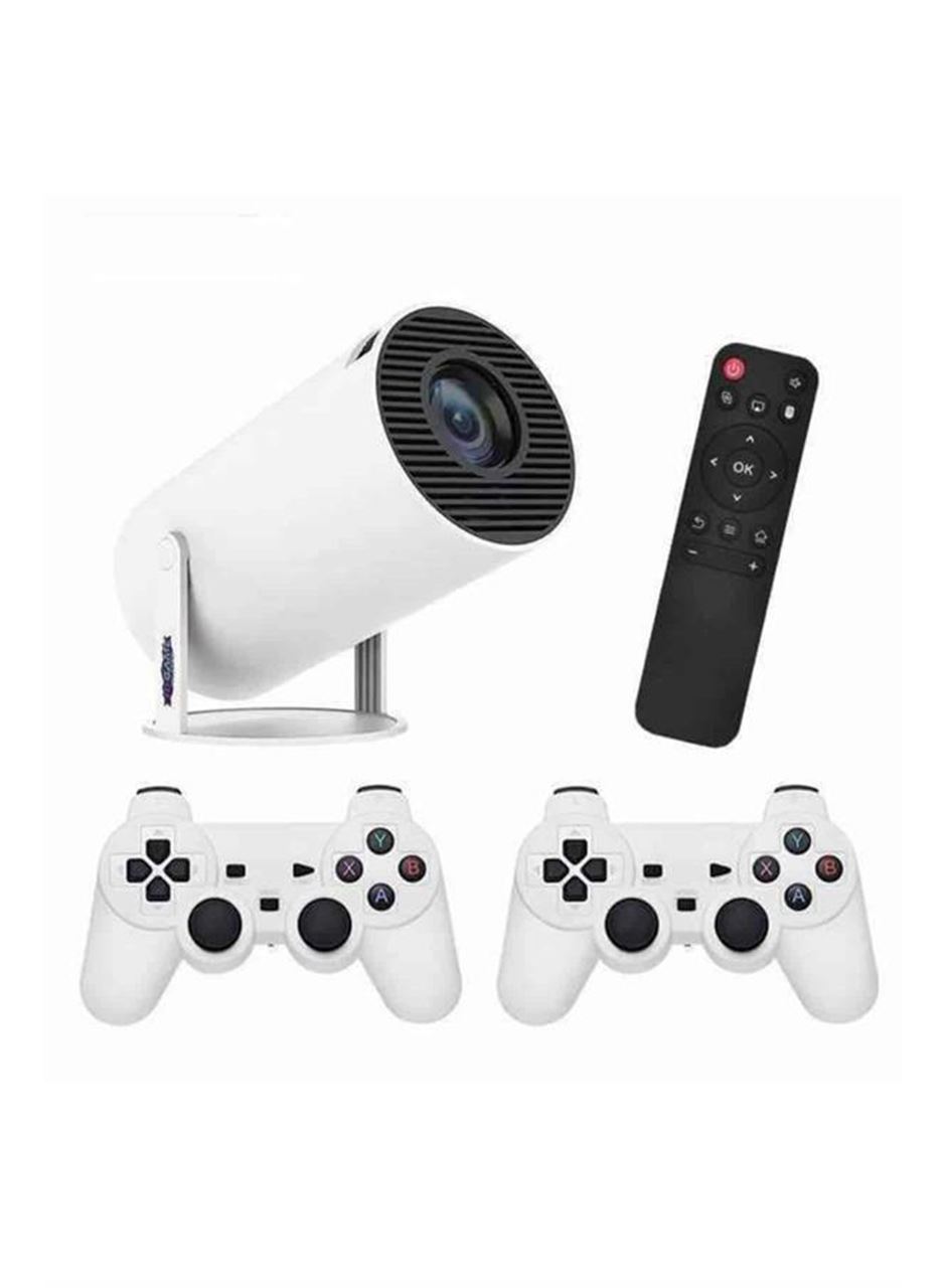 Ayaklı Oyun Projeksiyonu Çift Kollu Taşınabilir Sinema Projektörü