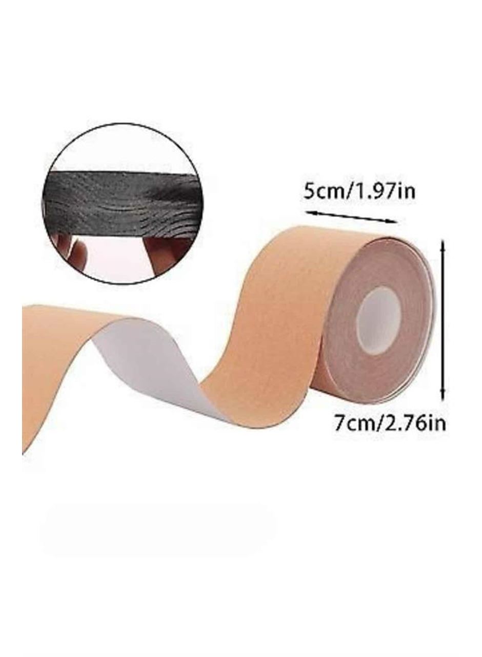 Toparlayıcı Göğüs Bandı Şekillendirici Ten Rengine Uygun Esnek Hassas Ciltlere Uygun