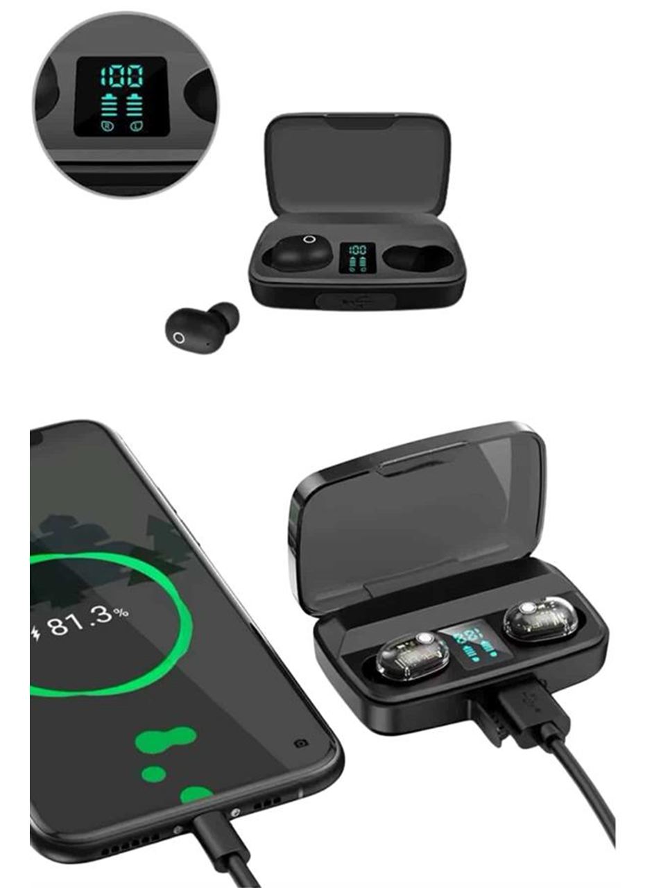 Yeni Nesil TWS Kablosuz Kulaklık Güçlü Batarya Yüksek Kalite Bluetooth 5.0 ANC Özelliği