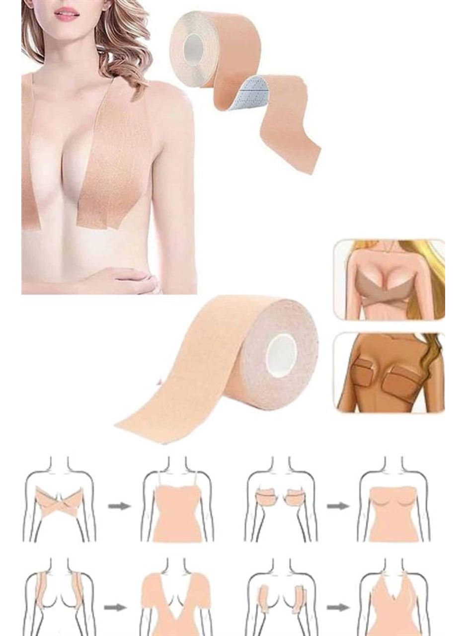 Göğüs Bandı Toparlayıcı ve Şekillendirici Tere ve Suya Dayanıklı Esnek Yapılı Hassas Ciltlere Uygun