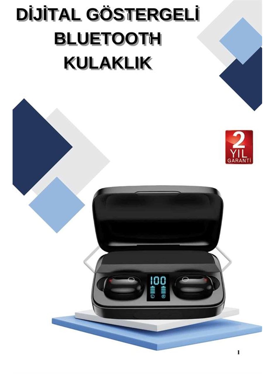 Dijital Göstergeli Bluetooth Kulaklık Kablosuz TWS Stereo Bluetooth 5.0
